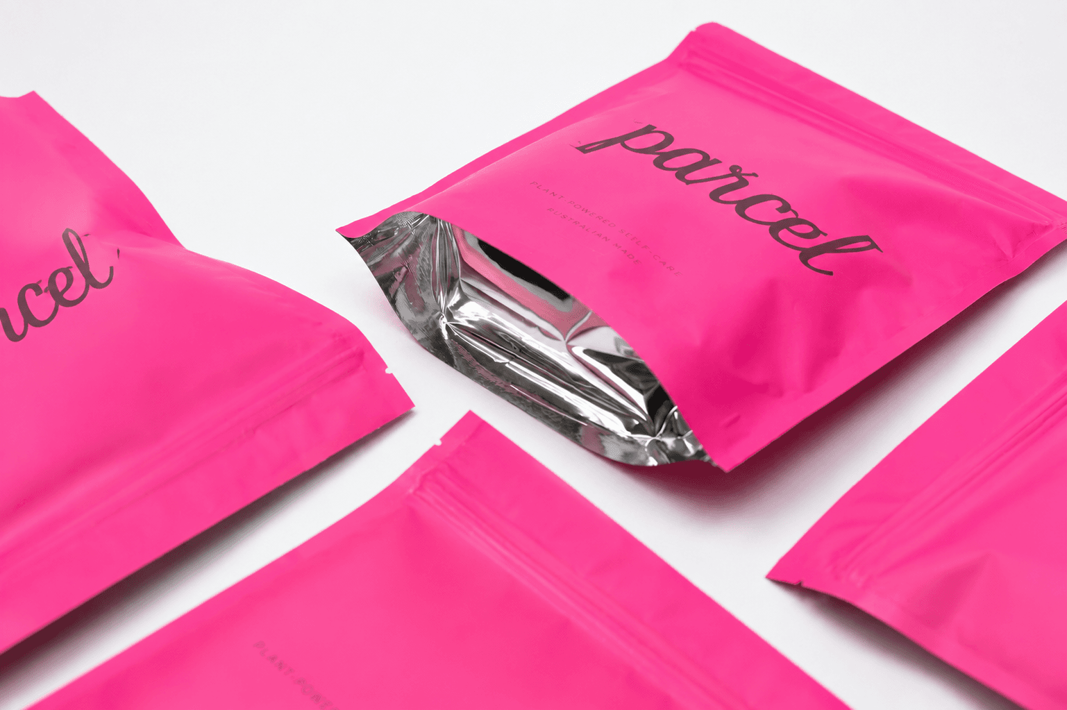 Pouch product showcase